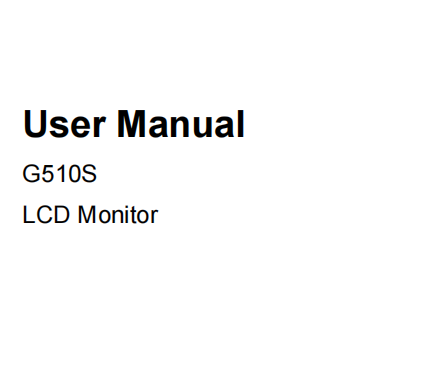 دليل المستخدم G510S.